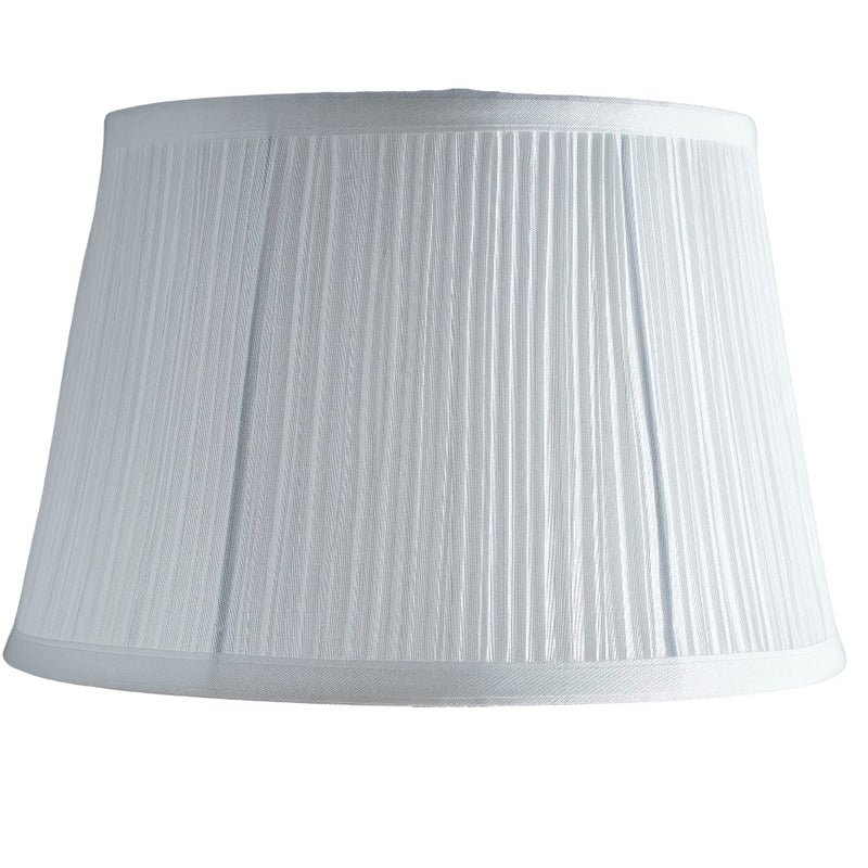 12 INch White Pleated Lamp Shade