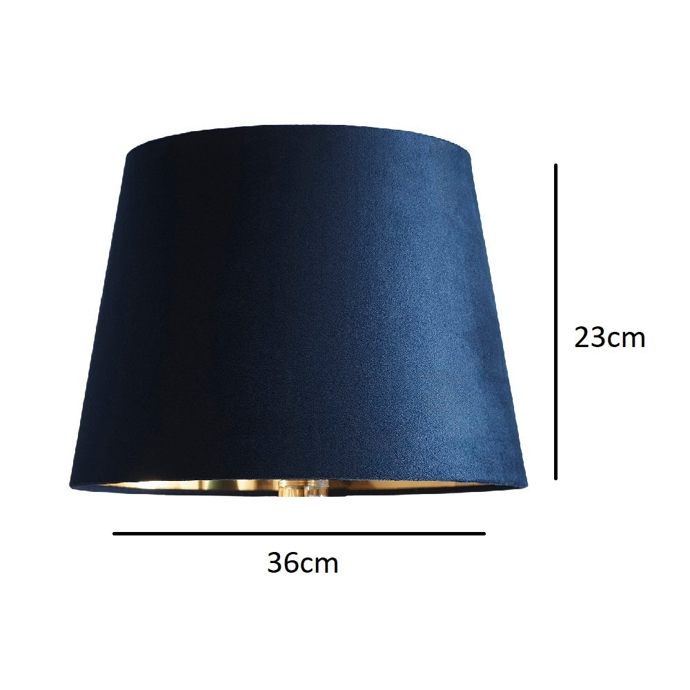 Navy Blue and Gold pendant