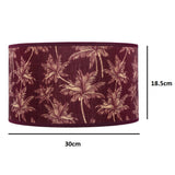 Bamboo shade for table lamp