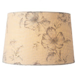Beige Linen Floral Lampshade for table lamp and pendants