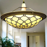 Antique Brass Tiffany Pendant
