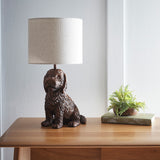 Puppy Dog Sculpture Table lamp with Shade
