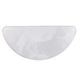 Britalia BR24631101 Umbria LED White Alabaster Modern Half Moon Wall Light 25cm Diameter