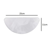 Alabaster white wall light