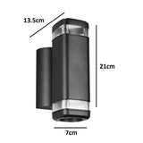 Black Waterproof Outdoor wall light