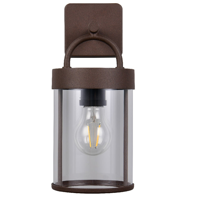 Antique Rust Outdoor Wall Light