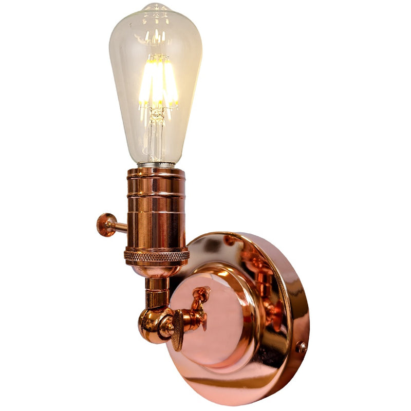 Copper Vintage Retro Wall Light