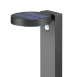Anthracite Outdoor Solar Post Light