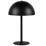 Britalia BR54891132 LED Black Dome Shape USB Rechargeable Touch Table Lamp - 21cm Height