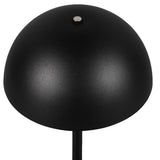 Black LED USB Rechargeable Table lamp