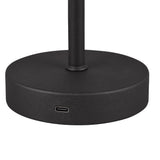 Black Rechargeable LED Table Lamp