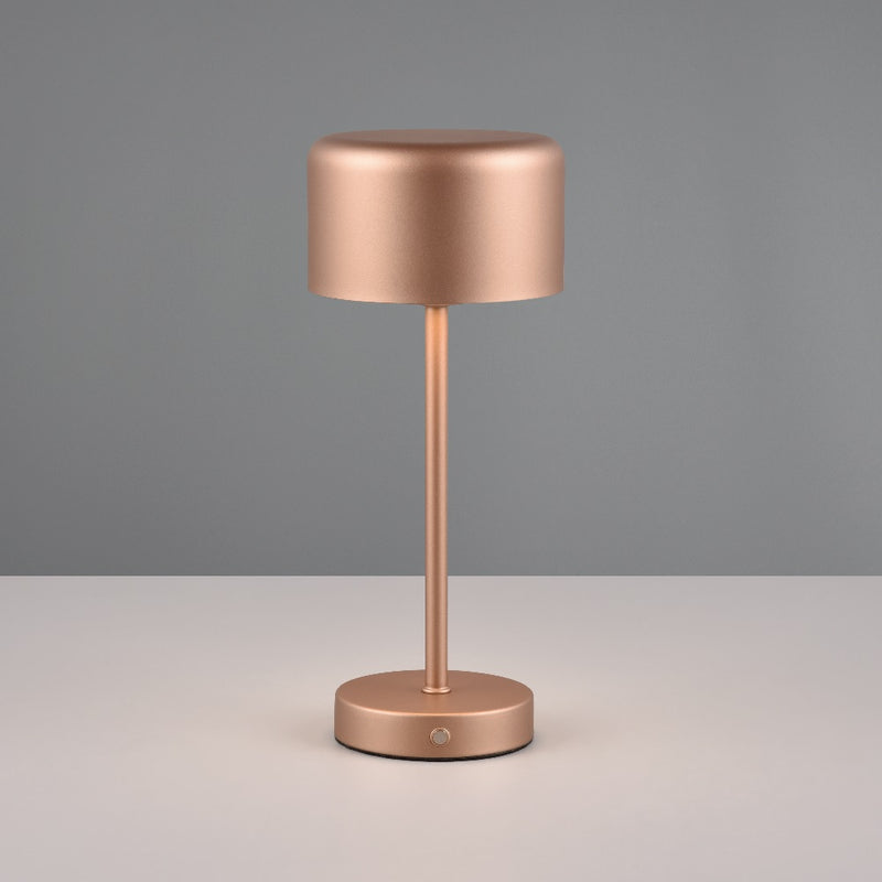 Copper Table lamp touch