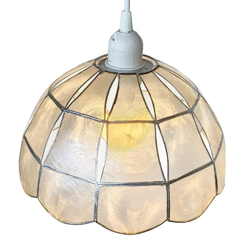 Opaque Capiz Shell Easy Fit pendant