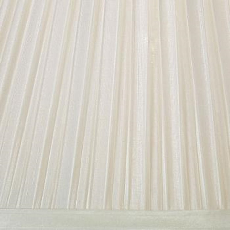Small Cream Pleated Lampshade