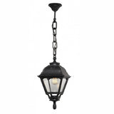 Black Outdoor Traditional Lantern Pendant Light | Coastal IP55