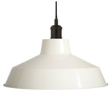 Matt White Metal Dome Pendant Light Shade