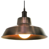 Copper Metal Dome Shade Pendant Ceiling