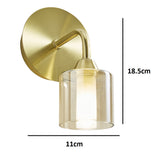 Satin Brass single mirror light ip44 bathroom light