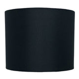 10 Inch Black Fabric Table Light Lampshade