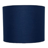 10 Inch Navy Blue Fabric Table Light Lampshade