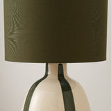 Olive Green Ceramic Table lamp