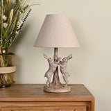 Vintage Marching Hares Table Light