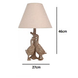 Wooden Animal Table Lamp
