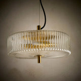 Gold and Glass Pendant Lighting