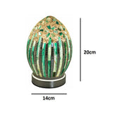 Small Art Deco Egg Table lamp