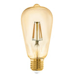Zigbee Smart LED 5.5W Squirrel ST64 E27 ES Amber Filament Lamp 500lm 2200k