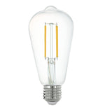Zigbee Smart LED 6W Squirrel ST64 E27 ES Clear Filament Lamp 806lm 4000k