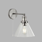 Brushed Silver Vintage Traditional Wall Light