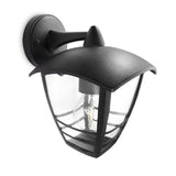 Philips 15381/30/16 Black Outdoor Down Lantern Wall Light (153813016)