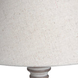 Beige Linen Lampshade Table Light