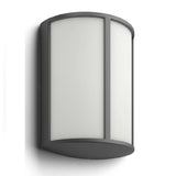 Philips 16464/93/16 LED Anthracite Outdoor Curved Wall Light 164649316