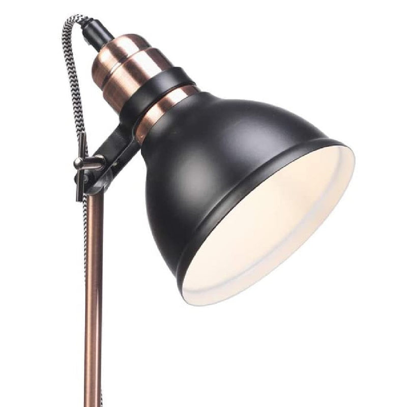 Black Dome Head Retro Study Lamp Light