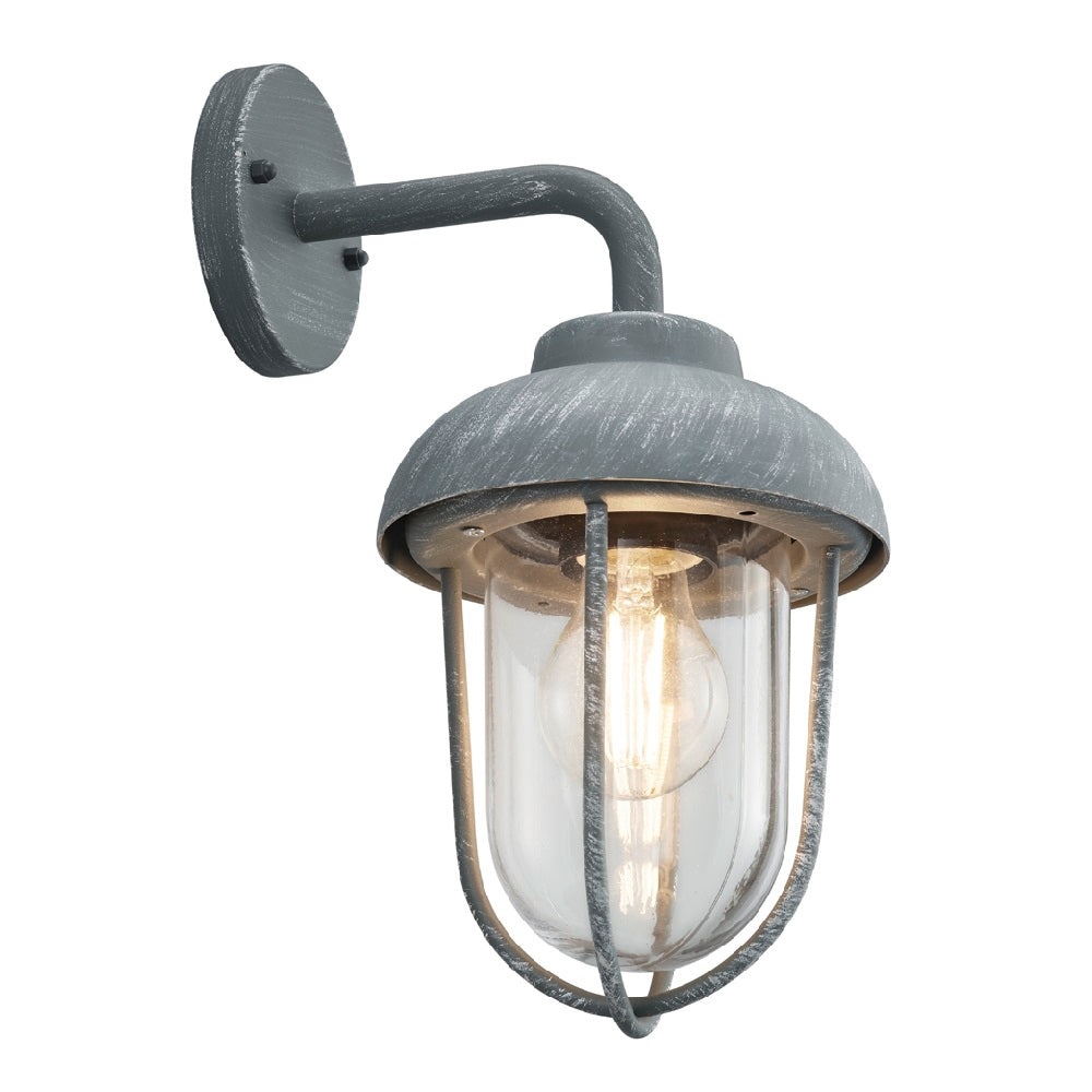 fusion Infrarød Skriv en rapport Concrete Grey Outdoor Vintage Swan Neck Down Lantern Wall Light IP44 –  Discount Home Lighting