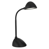 LED Black Modern Switched Adjustable Table Desk Lamp