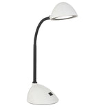 LED White Modern Switched Adjustable Table Desk Lamp