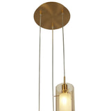 Bronzed Retro Cluster Pendant Ceiling Light