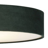 Round Ceiling Green Fabric Light 50cm