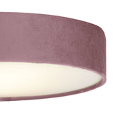 Round Ceiling Pink Fabric Light 50cm