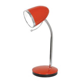 Orange Modern Retro Flexible Dome Head Table Desk Lamp 32cm