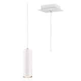 Britalia BR312400101 White Modern Cylindrical Pendant Spot Light 6cm