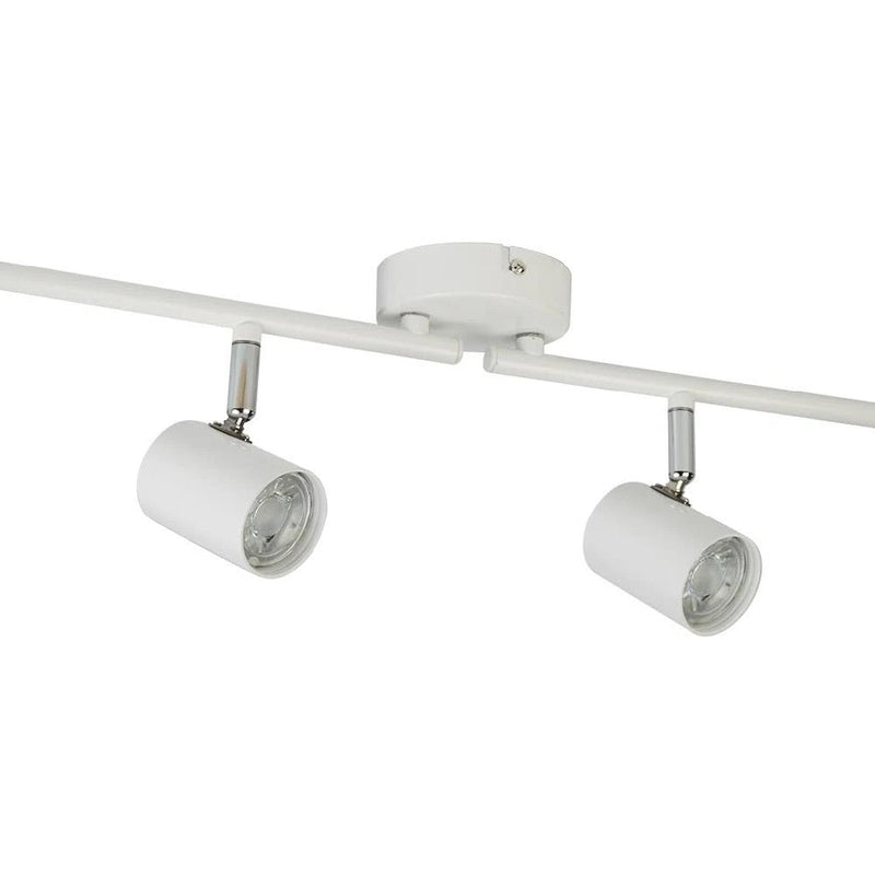 Matt White LED Ceiling Bar Spot Lighting