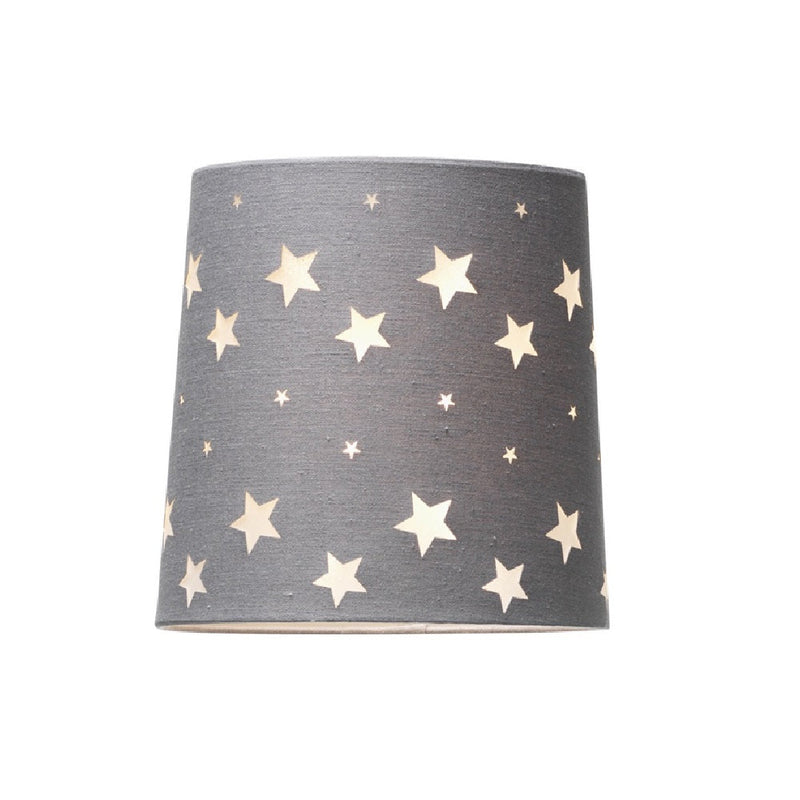 Grey Stars Boys & Girls Lampshade