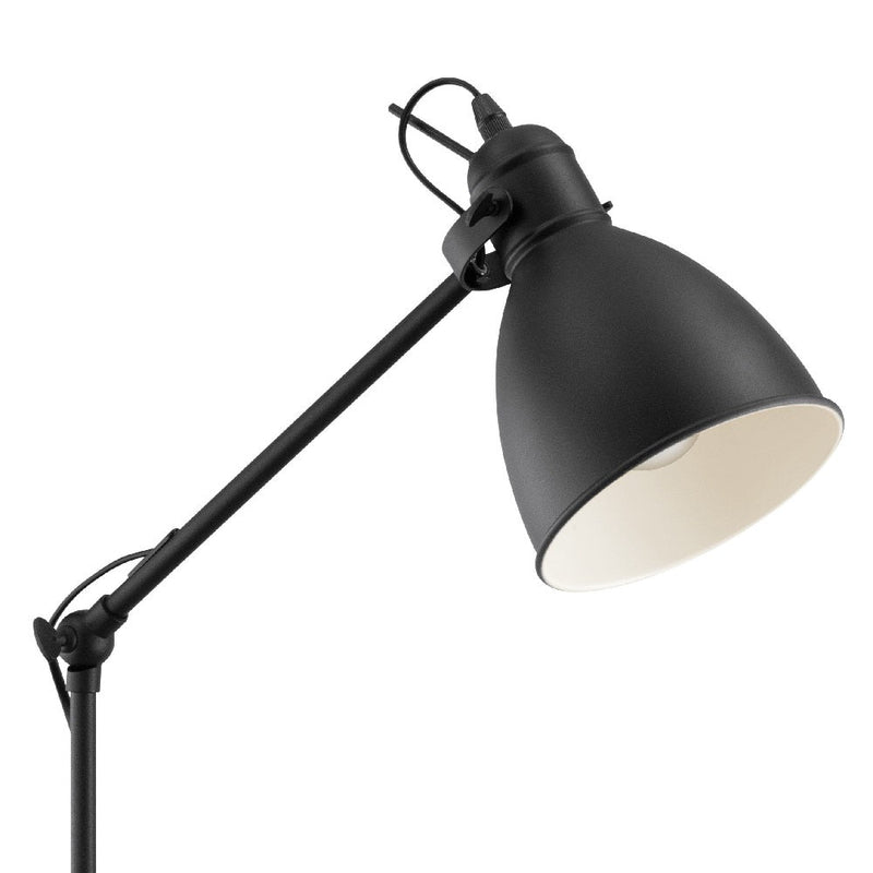 Matt Black Retro Floor Light