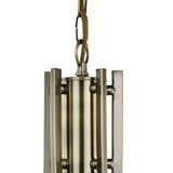 Aged Brass Vintage Pendant Light