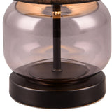 Smoke Glass Retro Desk Lamp