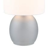Grey Glass Retro Desk Lamp